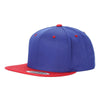 Unbranded Snapback Hat, Blank Flat Bill Cap