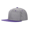 Unbranded Snapback Hat, Blank Flat Bill Cap