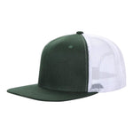 Unbranded 6-Panel Trucker Hat, Blank Flat Bill Mesh Cap