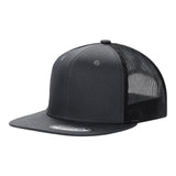 Unbranded 6-Panel Trucker Hat, Blank Flat Bill Mesh Cap