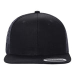 Unbranded 6-Panel Trucker Hat, Blank Flat Bill Mesh Cap