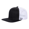 Unbranded 6-Panel Trucker Hat, Blank Flat Bill Mesh Cap