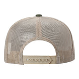 Unbranded 6-Panel Trucker Hat, Blank Flat Bill Mesh Cap