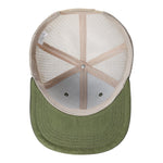 Unbranded 6-Panel Trucker Hat, Blank Flat Bill Mesh Cap