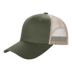 Unbranded 6-Panel Curve Trucker Hat, Blank Mesh Back Cap