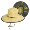 Goldcoast Kenny Camo UB, Camo Print Straw Lifeguard Hat GCB4056