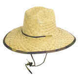 Goldcoast Kenny Camo UB, Camo Print Straw Lifeguard Hat