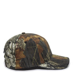 Outdoor Cap USA350 Camo with Flag Sandwich Visor Cap