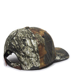 Outdoor Cap USA350 Camo with Flag Sandwich Visor Cap