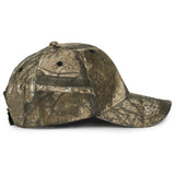 Outdoor Cap USA350 Camo with Flag Sandwich Visor Cap