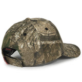 Outdoor Cap USA350 Camo with Flag Sandwich Visor Cap