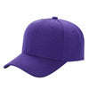 Unbranded Structured Baseball Cap, Blank 6 Panel Hat