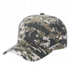 Unbranded Structured Baseball Cap, Blank 6 Panel Hat