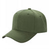 Unbranded Structured Baseball Cap, Blank 6 Panel Hat