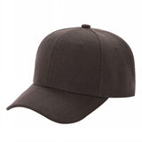 Unbranded Structured Baseball Cap, Blank 6 Panel Hat
