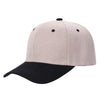 Unbranded 2 Tone Baseball Cap, Blank Structured Hat