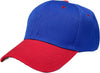 Unbranded 2 Tone Baseball Cap, Blank Structured Hat