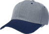 Unbranded 2 Tone Baseball Cap, Blank Structured Hat