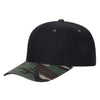 Unbranded 2 Tone Baseball Cap, Blank Structured Hat
