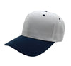 Unbranded 2 Tone Baseball Cap, Blank Structured Hat