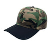 Unbranded 2 Tone Baseball Cap, Blank Structured Hat