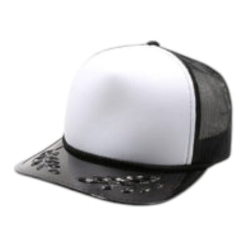 PitBull TRN10 5 Panel Transparent Bay Leaf Sponge Trucker Cap