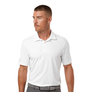Adidas A704 Men's Textured Stripe Polo - 