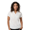 Adidas A727 Women's Textured Jacquard Polo