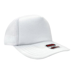 OTTO 39-168 Multi-Deco 5 Panel High Crown Mesh Back Trucker Hat - 
