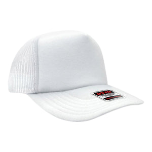 OTTO 39-168 Multi-Deco 5 Panel High Crown Mesh Back Trucker Hat - 