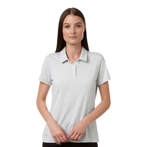 Adidas A717 Women's 4-Way Stretch Printed Polo - 