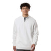 Adidas A721 Men's Elevated Fleece Quarter-Zip Pullover