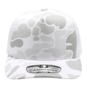 PitBull PB285M 5 Panel Old School Camo Meshback Cap - 