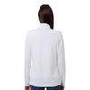 Adidas A709 Women's Textured Stripe Quarter-Zip Pullover