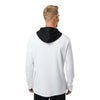 Adidas A530 Men's Textured Mixed Media Midweight Hooded Sweatshirt