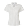 Adidas A727 Women's Textured Jacquard Polo