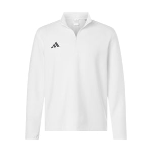 Adidas AT400 Men's 3-Stripes Quarter-Zip Pullover - 