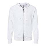Independent Trading Co SS1000Z Unisex Icon Lightweight Loopback Terry Full-Zip Hooded Sweatshirt