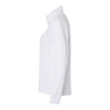 Adidas A709 Women's Textured Stripe Quarter-Zip Pullover