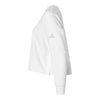 Adidas A1014 Women's Beyond Side-Snap Crewneck Sweatshirt