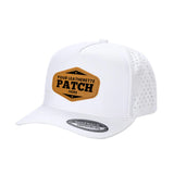 Custom Patch Unbranded 5 Panel Perforated Laser Mesh Hat Waterproof Cap