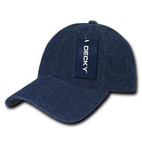 Wholesale Bulk Denim Baseball Cap - Decky 235 - Dark Blue