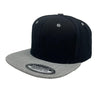 Unbranded Wool Snapback Hat, Blank Flat Bill Cap