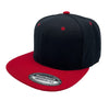 Unbranded Wool Snapback Hat, Blank Flat Bill Cap