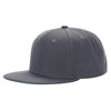 Unbranded Wool Snapback Hat, Blank Flat Bill Cap