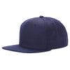 Unbranded Wool Snapback Hat, Blank Flat Bill Cap