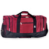 Everest Spacious Sporty Gear Duffel Bag Burgundy / Black