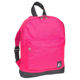 Everest Backpack Book Bag - Back to School Junior Hotpink/Black