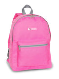 Everest Backpack Book Bag - Back to School Basic Style - Mid-Size Rose