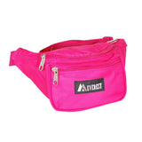 Everest Signature Waist Fanny Pack Travel Pouch Hotpink
